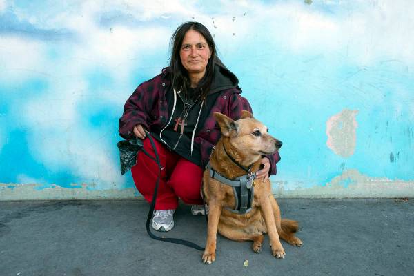 Lucia Starbuck/Our Town Reno The story of Annette and her dog Keika at Barbara Bennett Park in ...