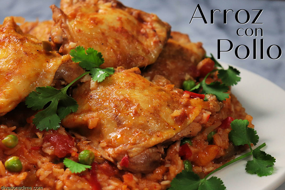 (Patti Diamond) Arroz con pollo, literally rice with chicken, is a simple, one-pot dish that ge ...