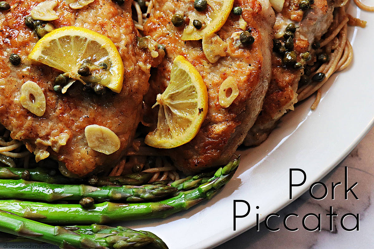 (Patti Diamond) Pork piccata, a staple at Italian restaurants, can easily be prepared at home. ...