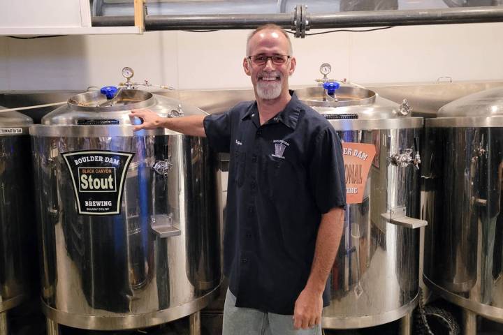 Celia Shortt Goodyear/Boulder City Review Todd Cook, owner of Boulder City Brewing Co., has sta ...