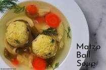 (Patti Diamond) Matzo ball soup is a traditional offering during Passover, which begins at sund ...