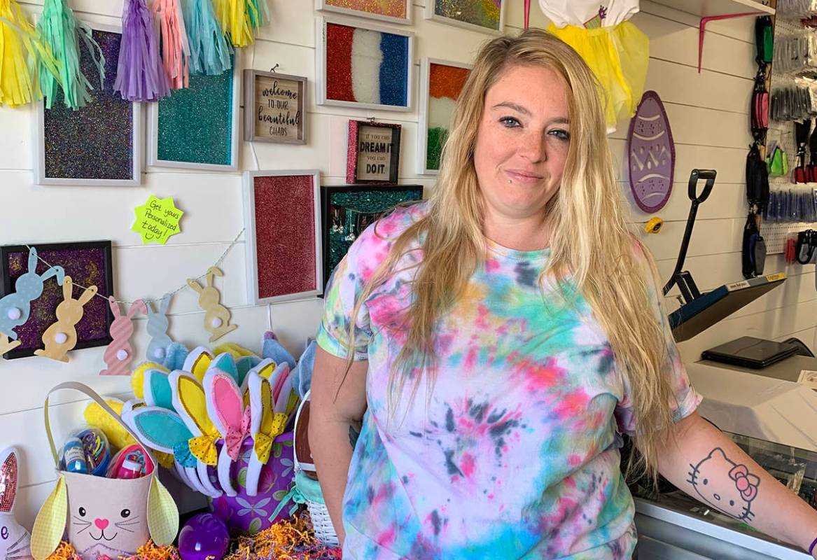 (Hali Bernstein Saylor/Boulder City Review) Amanda McConnell turned her hobby into a business. ...