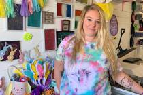 (Hali Bernstein Saylor/Boulder City Review) Amanda McConnell turned her hobby into a business. ...