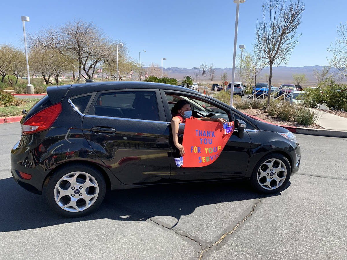 (Hali Bernstein Saylor/Boulder City Review) A participant in a parade at the Southern Nevada St ...