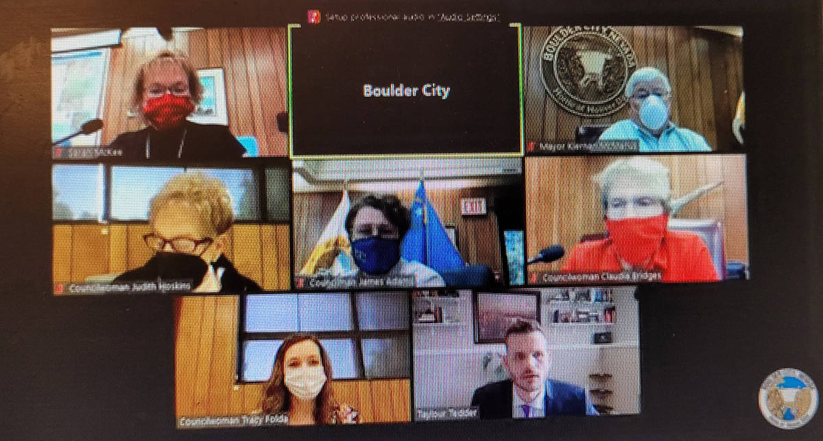 Celia Shortt Goodyear/Boulder City Review City Council is moving forward with a background chec ...