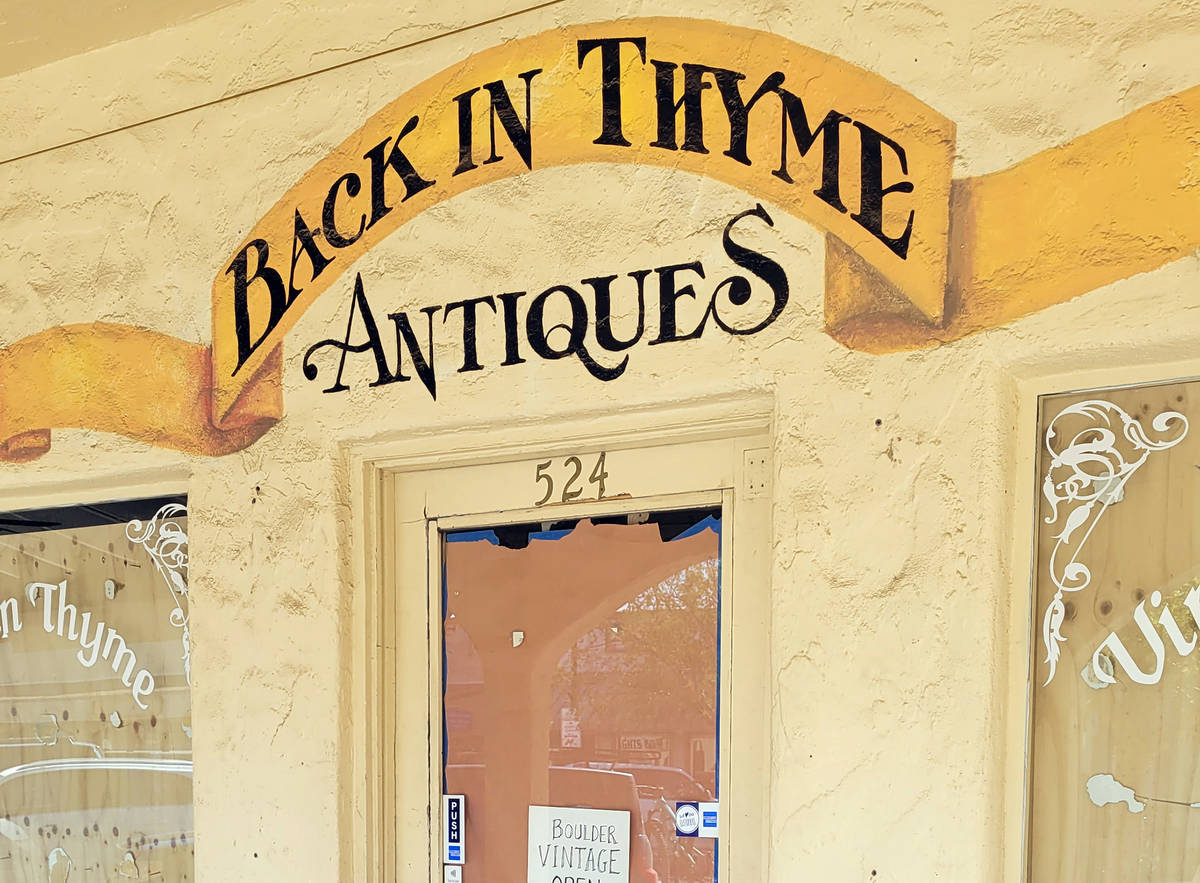 New owners Grant and Larry Turner are turning the former antique store at 524 Nevada Way into a ...