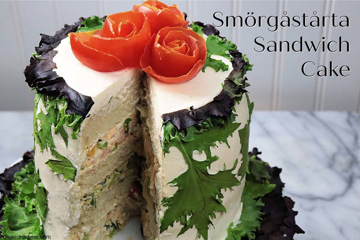 Swedish sandwich cake recipe | Sainsbury`s Magazine
