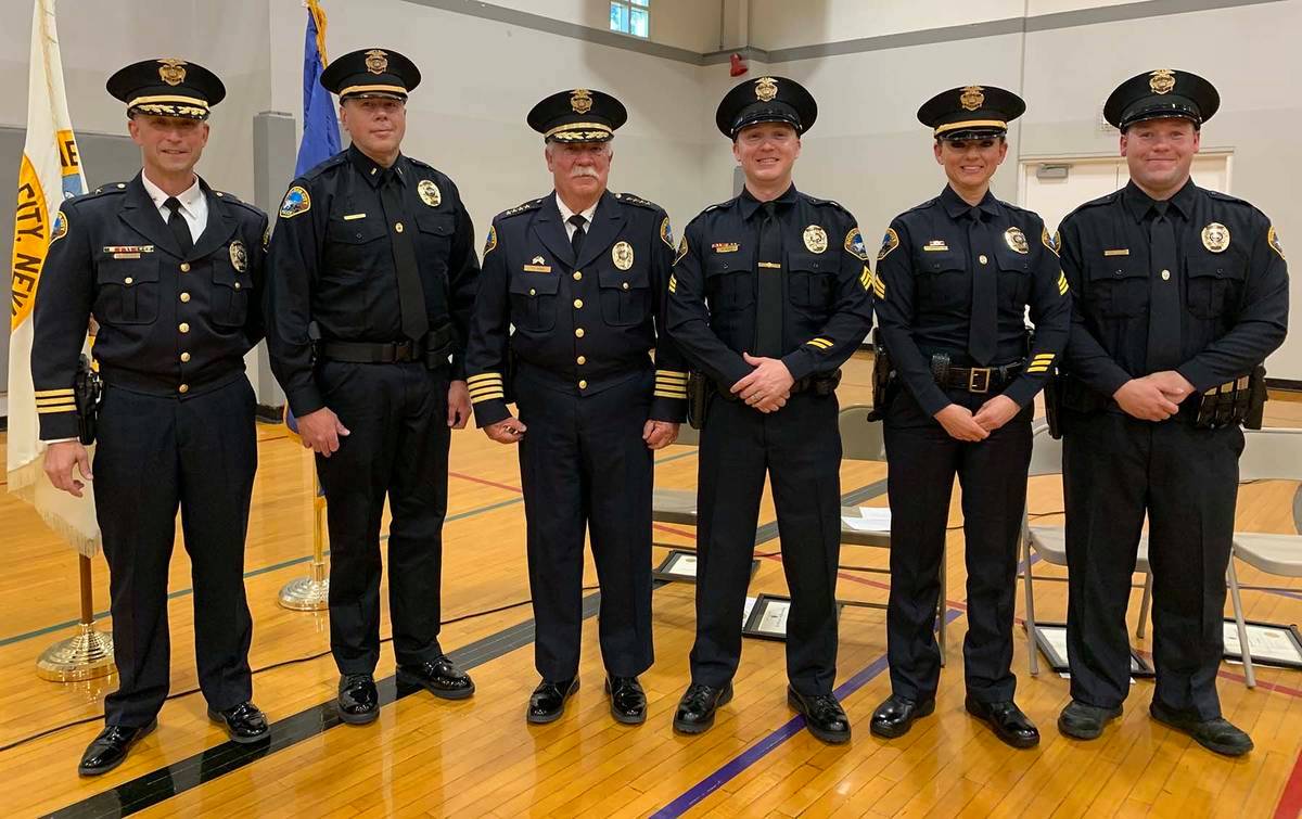 Police officers promoted | Boulder City Review