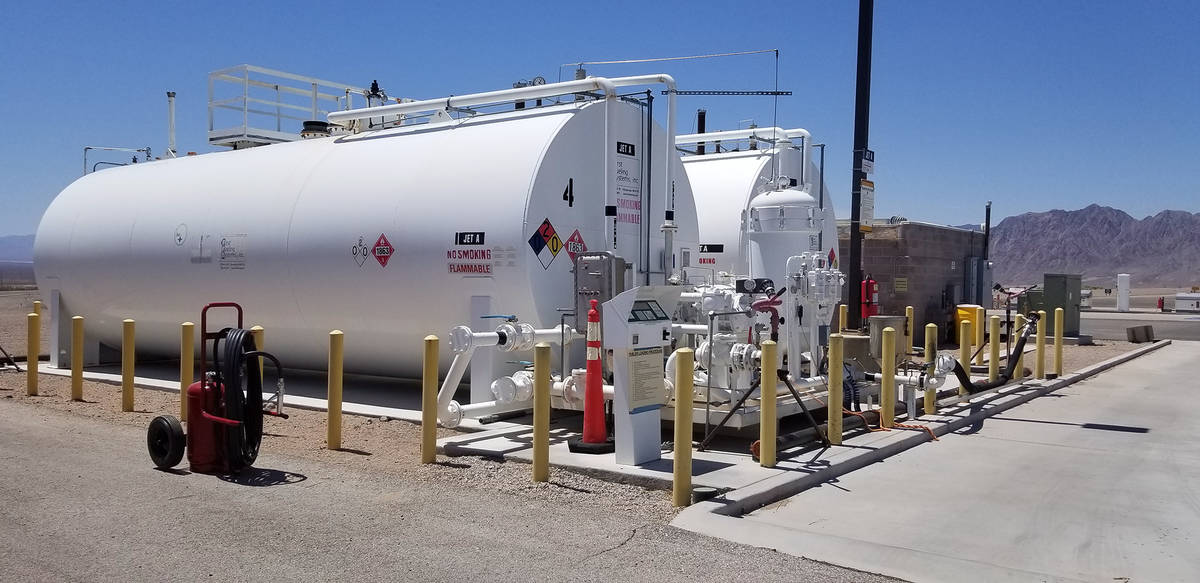 Boulder City Municipal Airport City Council introduced a bill for new fuel standards for the Bo ...