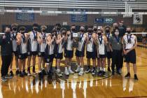 (Amy Wagner) The boys varsity volleyball team made history Saturday, May 22, winning Boulder Ci ...