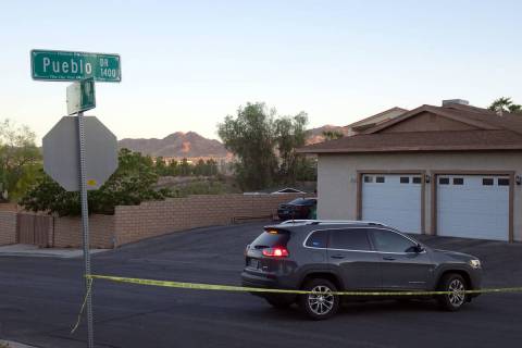 Eric Lundgaard Boulder City Police are investigating a shooting that took place Monday, May 31, ...