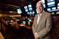 Art Manteris of Boulder City, at the newly renovated race and sportsbook at Boulder Station in ...