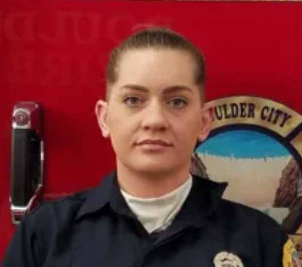 Boulder City Reserve firefighter Casey Jones