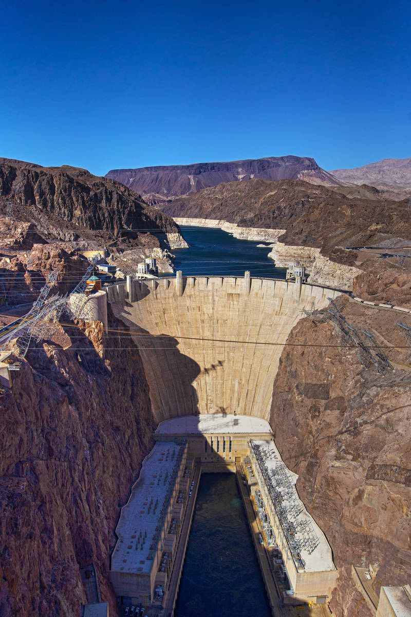 Lake Mead, which supplies most of Las Vegas' water, is at record