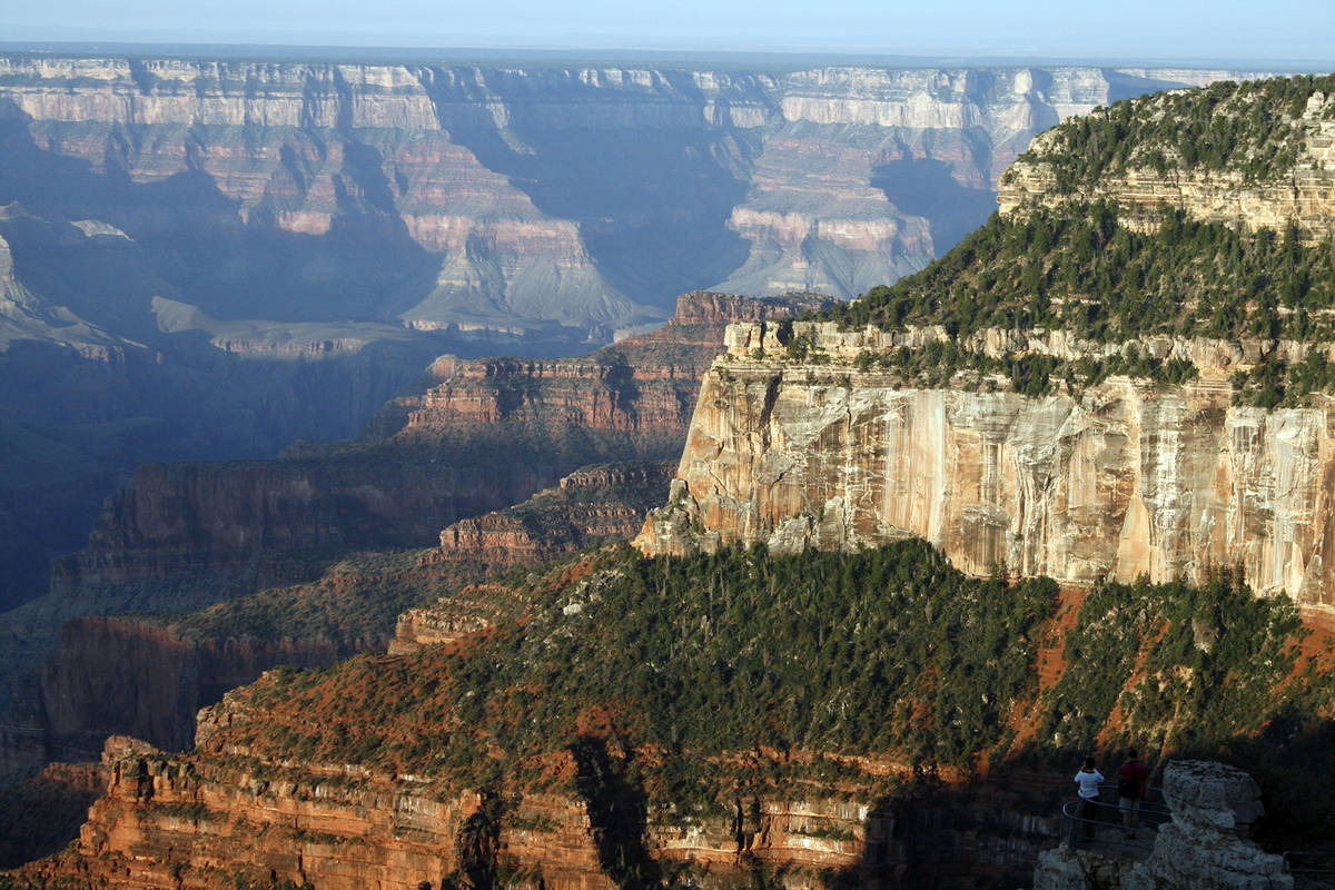 (Olivia Wall) The North Rim of the Grand Canyon has cooler temperatures and more precipitation ...