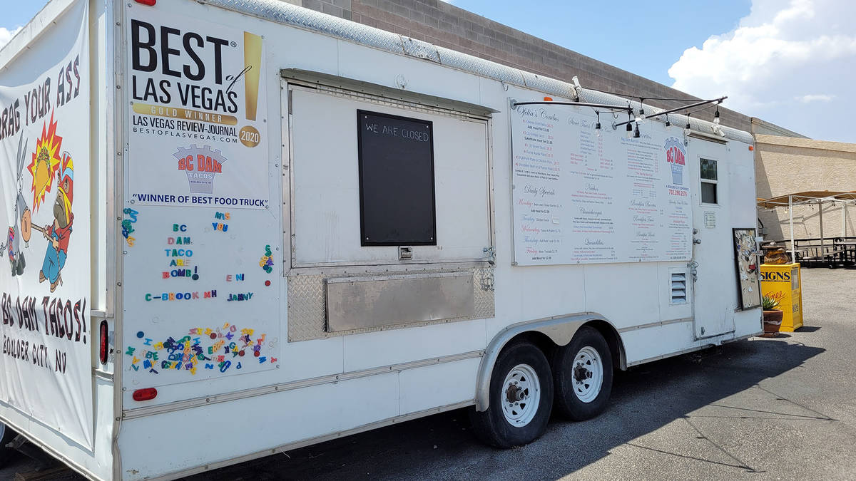 Celia Shortt Goodyear/Boulder City Review BC Dam Tacos, 708 Canyon Road, has closed permanently.