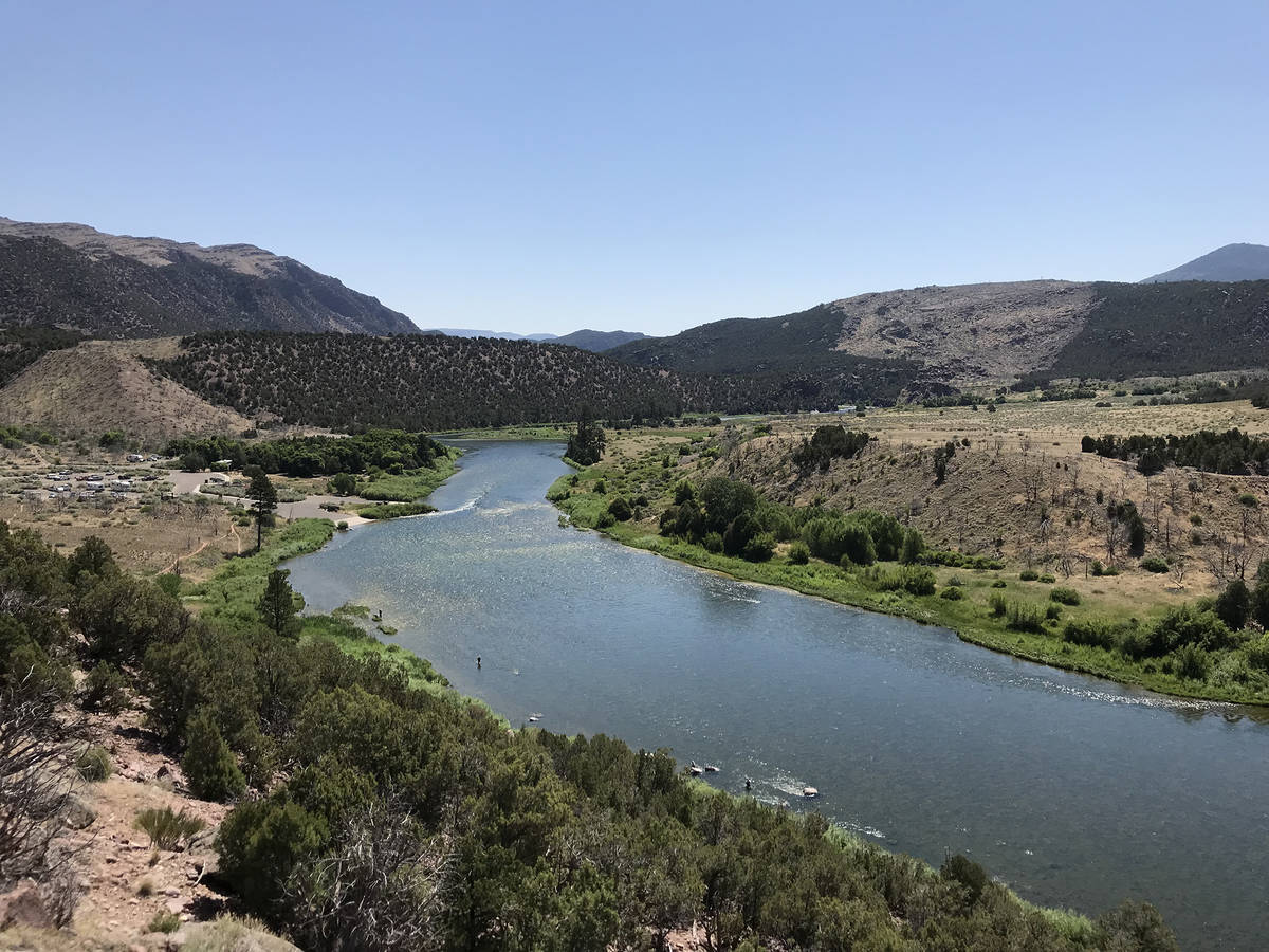 (Deborah Wall) The segment of the Green River below the Flaming Gorge Dam is a fly-fisherman’ ...