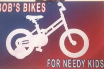 (Bob’s Bikes for Needy Kids) Bob Crane, who restores and donates old bicycles to children in ...
