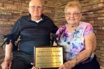 (Emergency Aid of Boulder City) Emergency Aid of Boulder City recently named Frank and Barbara ...