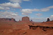 (Deborah Wall) Monument Valley encompasses 91,696 acres within the 16-million-acre Navajo Natio ...