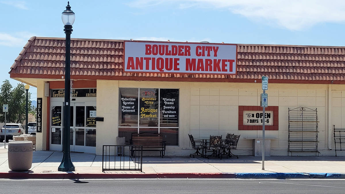 Celia Shortt Goodyear/Boulder City Review Boulder City Antique Market, 1101 Arizona St., is par ...