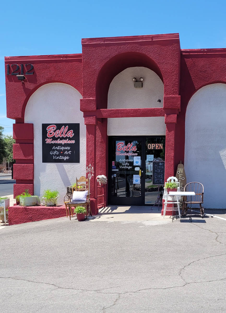 Celia Shortt Goodyear/Boulder City Review Bella Marketplace, 1212 Wyoming St., sells antiques f ...