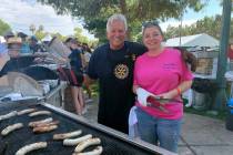 (Hali Bernstein Saylor/Boulder City Review) Dale Ryan, a member of the Rotary Club of Boulder C ...