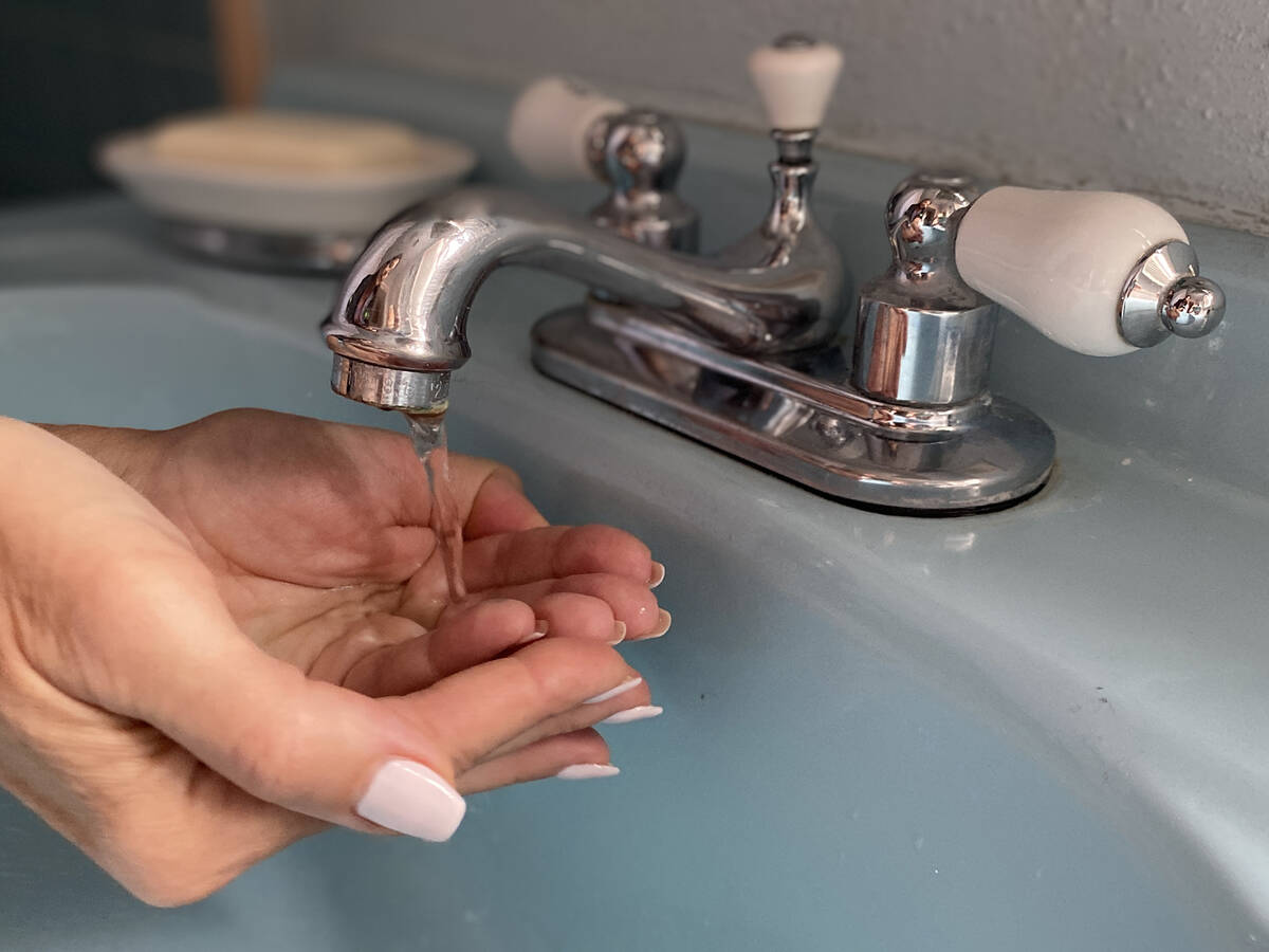(Norma Vally) Turning off the faucet when you are not using it can save hundreds of gallons of ...