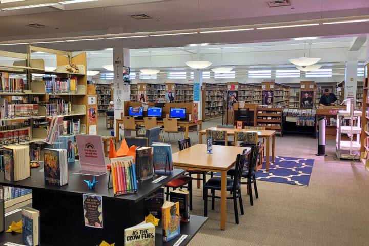 The Boulder City Library, 701 Adams Blvd., offers many different inside activities for children ...