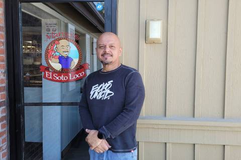 Celia Shortt Goodyear/Boulder City Review Ervin Soto's restaurant, Mariscos El Soto Loco, has a ...