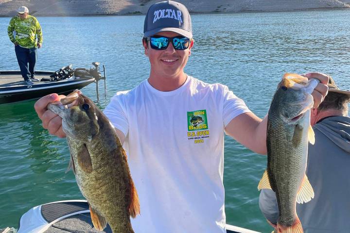 (Gunnar Stanton) Boulder City resident and professional fisherman Gunnar Stanton won third plac ...