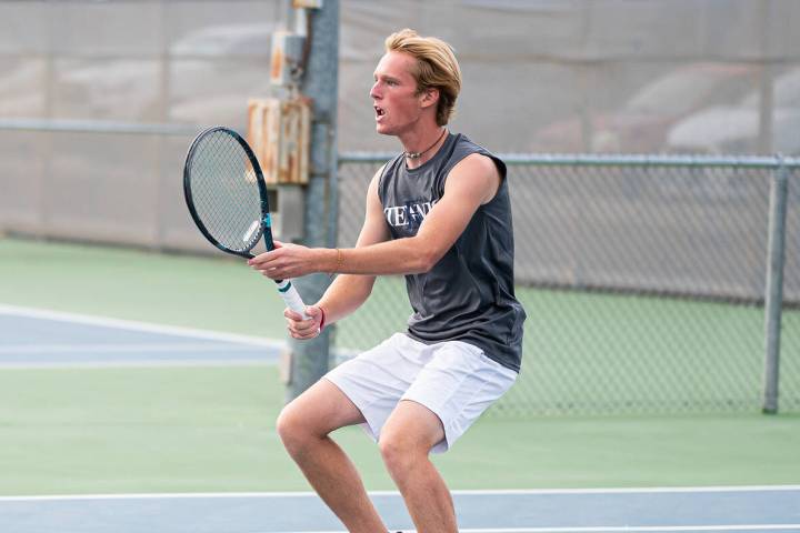 (Jamie Jane/Boulder City Review) Senior Nathan Pickett, seen Oct. 5 at Boulder City High School ...