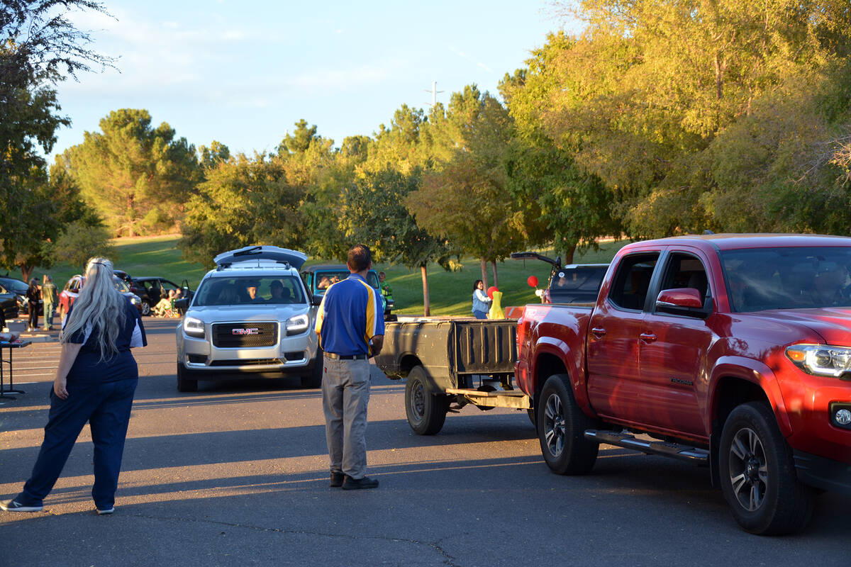 Celia Shortt Goodyear/Boulder City Review The 2021 Trunk or Treat on Saturday, Oct. 23, was a d ...