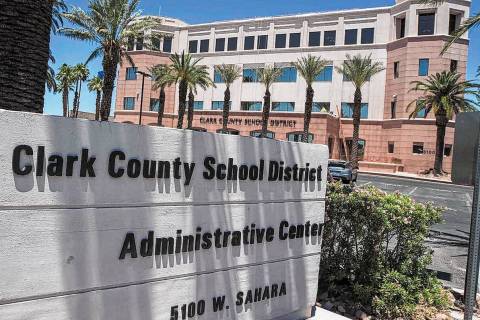 The Clark County School District's bond oversight committee tabled the proposal to combine Mitc ...