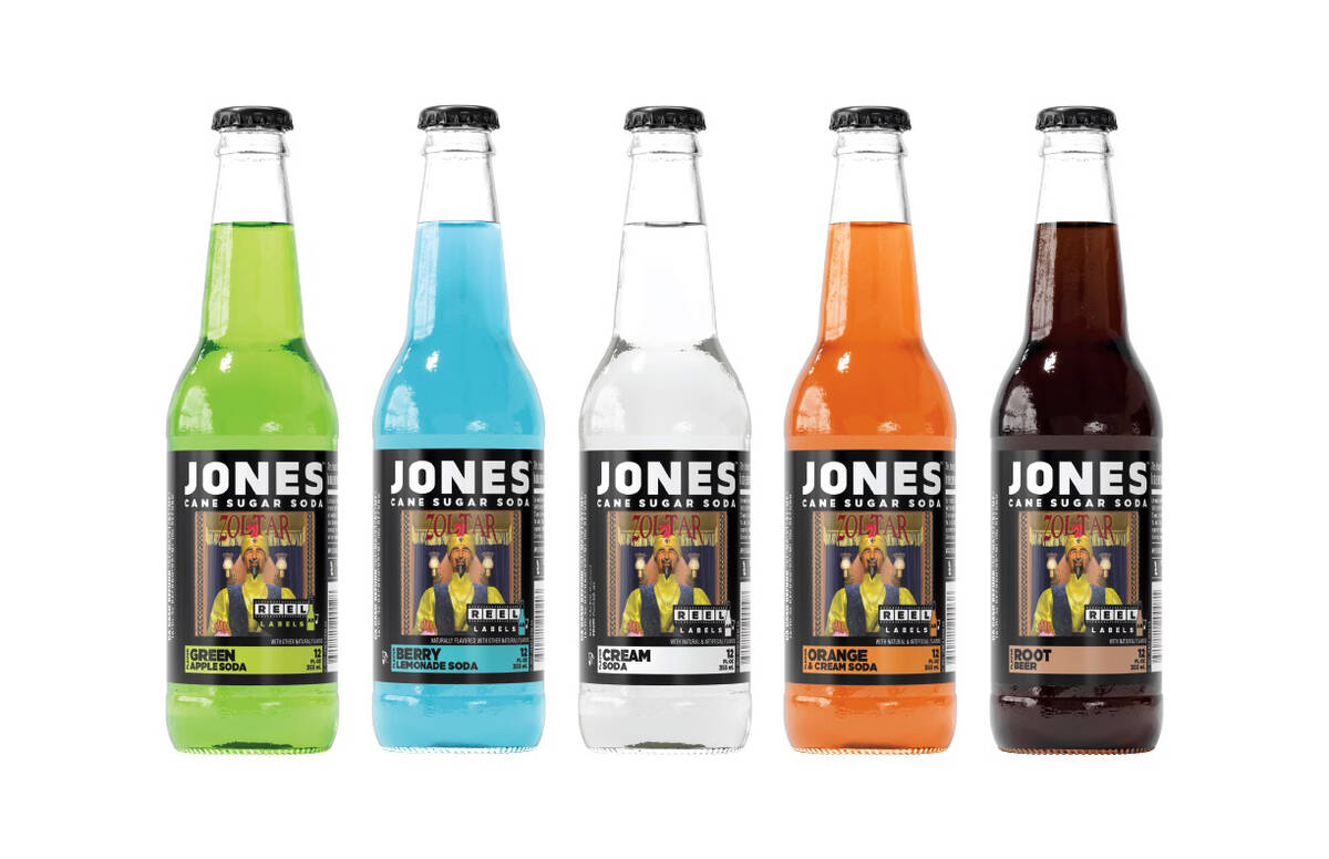 (Characters Unlimited) Jones Soda Co. has partnered with Boulder City's Characters Unlimited to ...