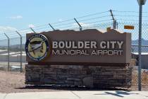 Boulder City is moving forward with installing an air traffic control tower at the airport, and ...
