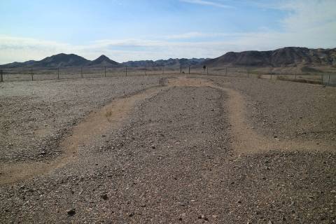 (Deborah Wall) Intaglios were made by engraving, tamping and scraping away the natural desert p ...