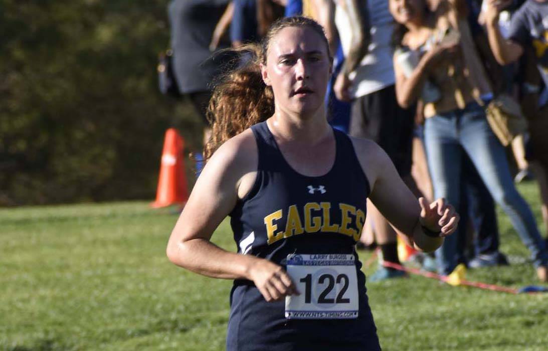 Mary Henderson, seen competing Sept. 11 in the Larry Burgess Invitational, was named to the All ...
