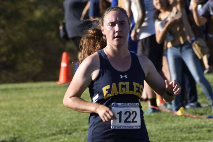 Mary Henderson, seen competing Sept. 11 in the Larry Burgess Invitational, was named to the All ...