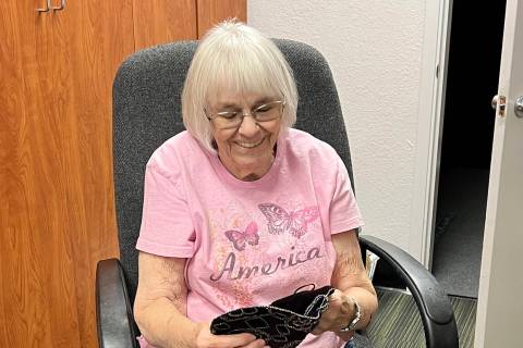 (Boulder City Chamber of Commerce) Dorothy Helm helps preserve memories of community events and ...