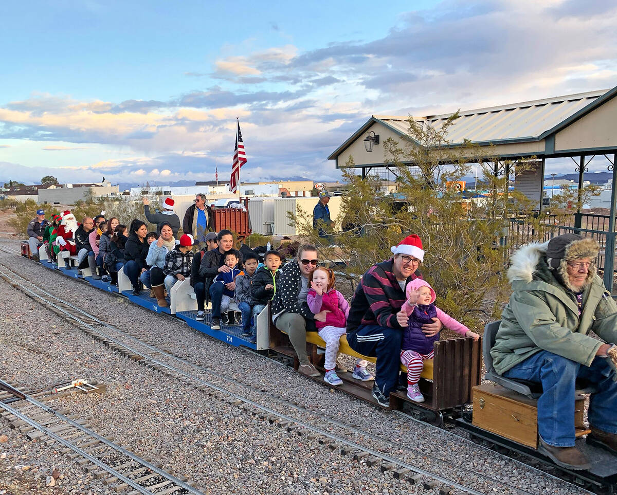 (Nevada Southern Live Steamers) Nevada Southern Live Steamers will run from 10 a.m. to 3:30 p.m ...