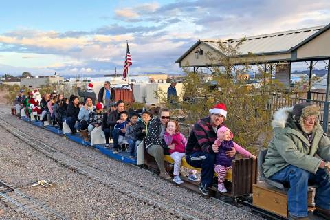 (Nevada Southern Live Steamers) Nevada Southern Live Steamers will run from 10 a.m. to 3:30 p.m ...