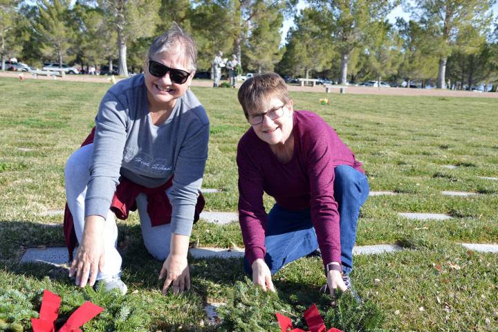 A local Wreaths Across America ceremony will be held at 9 a.m. Dec. 18 at the Southern Nevada V ...