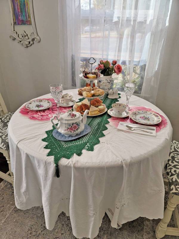 Gina Jurgschat Gigi's Tea room, 1208 Wyoming St., offers a personal experience and gives custom ...