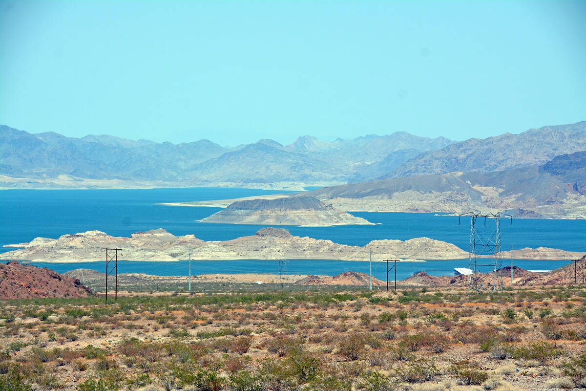 (Celia Shortt Goodyear/Boulder City Review) The federal government has declared a water shortag ...