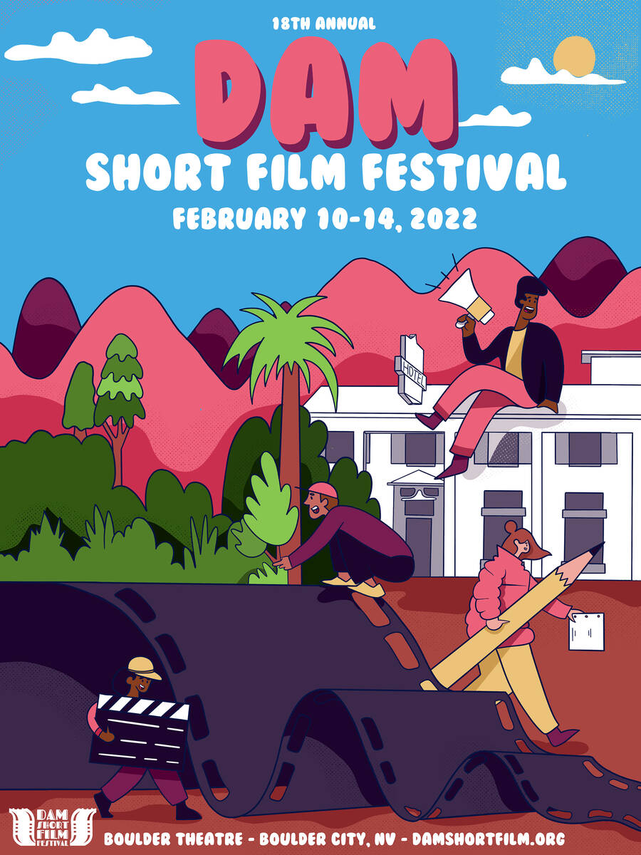 The 2022 Dam Short Film Festival will be held virtually from Feb. 10-14.