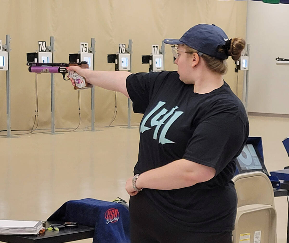 (Alexis Lagan) Alexis Lagan competed at the Winter Airgun Championships in Alabama from Dec. 5- ...