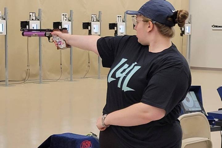 (Alexis Lagan) Alexis Lagan competed at the Winter Airgun Championships in Alabama from Dec. 5- ...