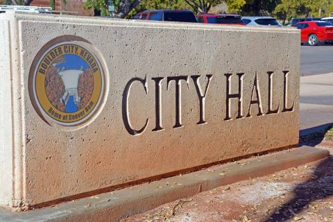 (Celia Shortt Goodyear/Boulder City Review) City Council and Planning Commission meetings will ...