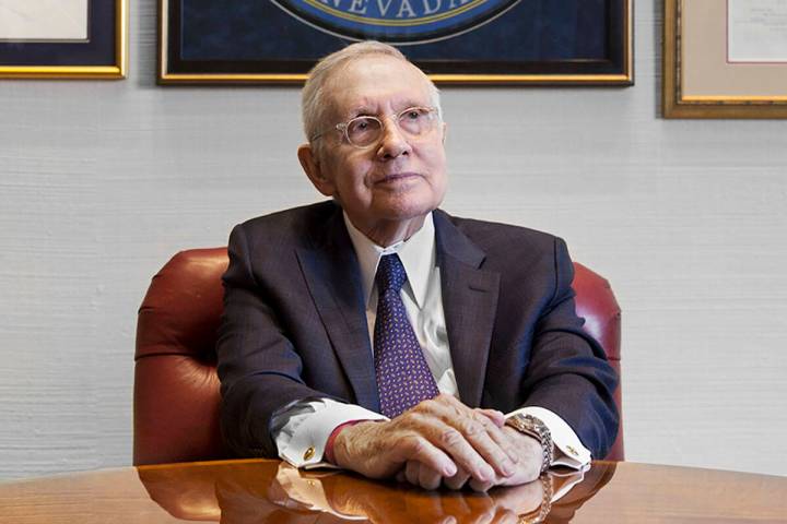 Former Senate Majority Leader Harry Reid of Nevada will lie in state in the U.S. Capitol Rotund ...